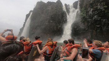 El Parque Nacional Iguaz&uacute;, con r&eacute;cords de visitantes.