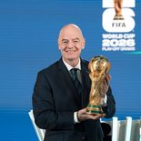 Gianni Infantino, presidente de la FIFA. Gianni Infantino, presidente de la FIFA.