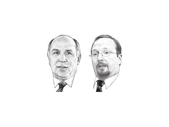 Ricardo Lorenzetti y Martín Sabbatella