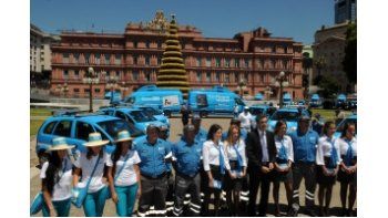 La presentación se realizó en Casa Rosada.