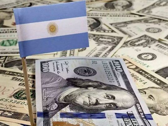 Dolar Argentina Bandera Dolar Blue.jpg