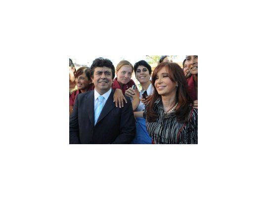 Cristina de Kirchner junto al Intendente local, Fernando Espinosa, visitaron el Hospital de Niños de La Matanza.