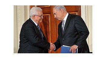 El diálogo que mantuvieron los mandatarios israelí y palestino transcurrió a solas