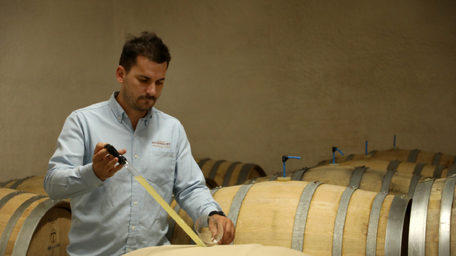 Rodrigo Serrano Alou, enólogo de la bodega.