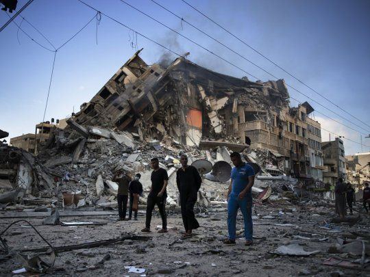 Israel bombardeó de forma incesante edificios en Gaza y causó más de 269 muertos.
