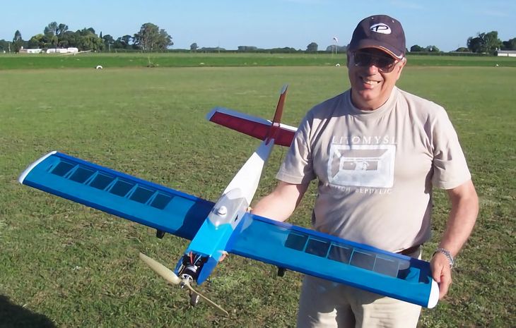 Jorge García, the 66-year-old pilot who died yesterday. Jorge García, the 66-year-old pilot who died yesterday.