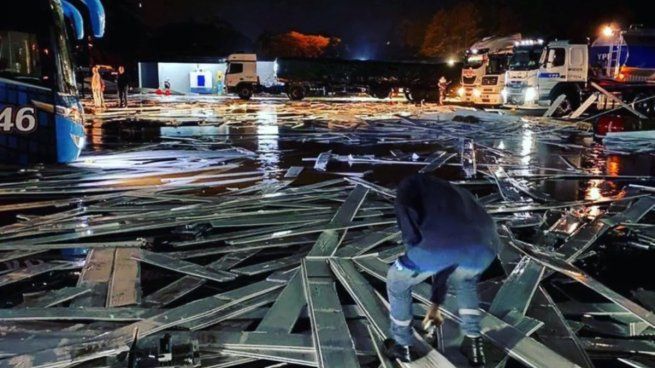 Impactantes destrozos causó el temporal en Corrientes