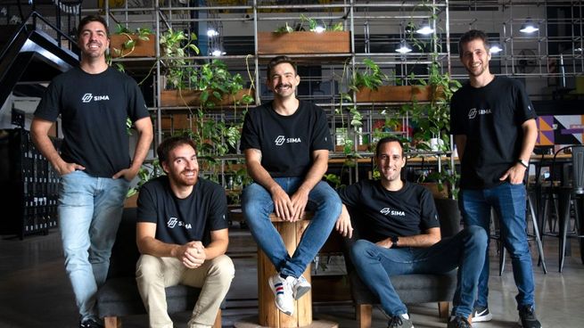 Los fundadores de la agtech SIMA.&nbsp;