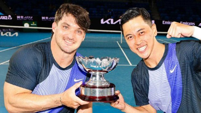 Gustavo Fernández salió campeón del Abierto de Australia en dobles y consiguió los 4 Grand Slam