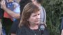 Patricia Bullrich, presente en una nueva manifestación de venezolanos en el Obelisco.