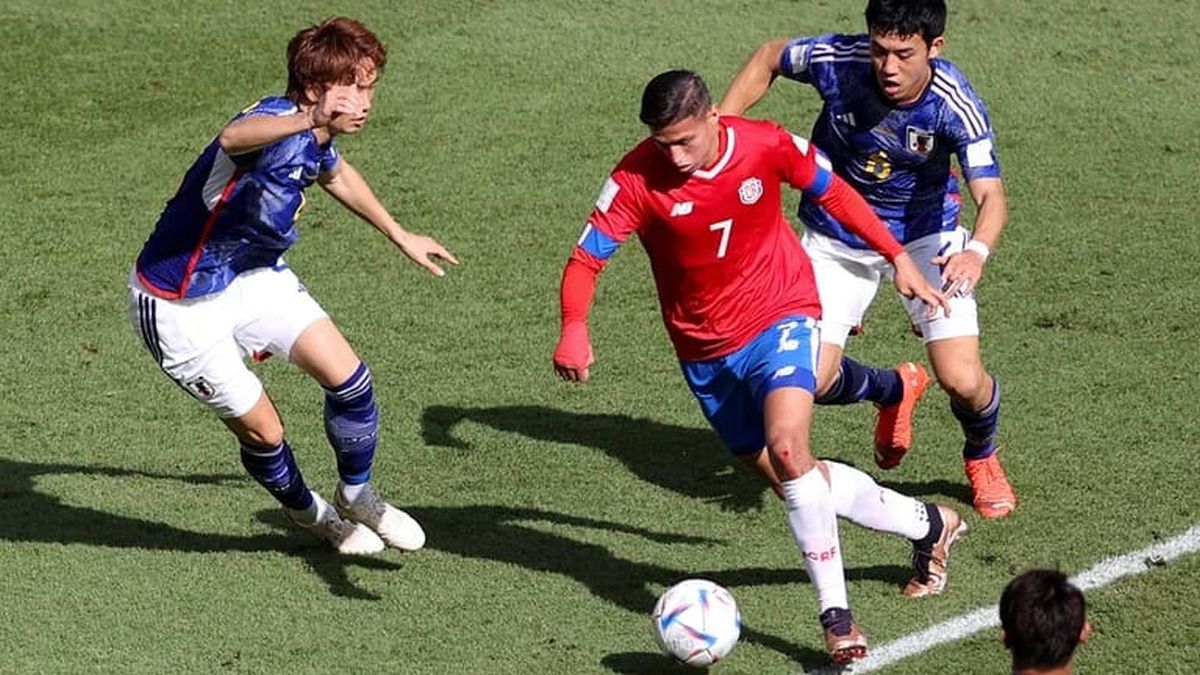 Costa Rica defeated Japan and gave life to the classification of Germany