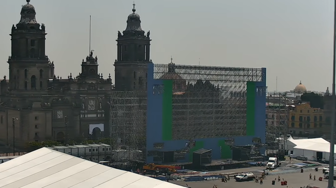 Así va quedando el Fan Fest del Mundial 2026 en CDMX.