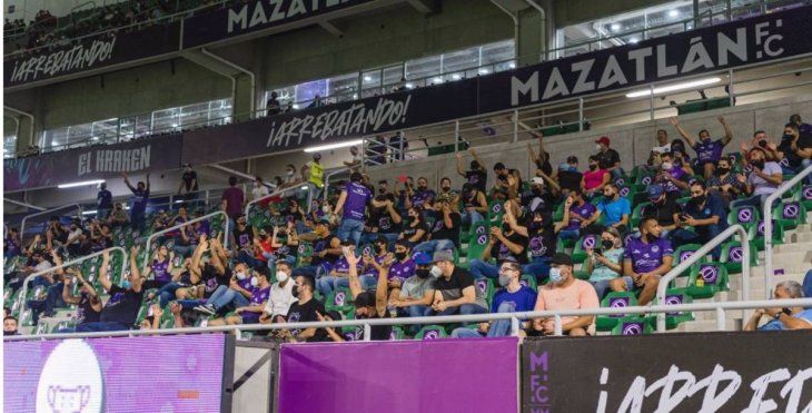 Mazatlán, con 8 mil 460 seguidores en promedio, es el segundo estadio detrás del Cauhtemoc de Puebla con menor cantidad de asistencia de espectadores.