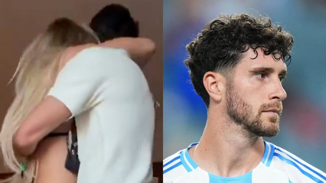 Marcos Senesi celebró junto a su pareja la llamada que confirmó su convocatoria al Mundial 2026.