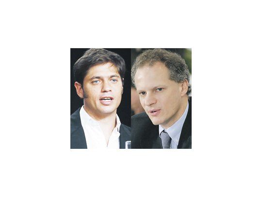 Axel Kicillof y Axel Kicillof.