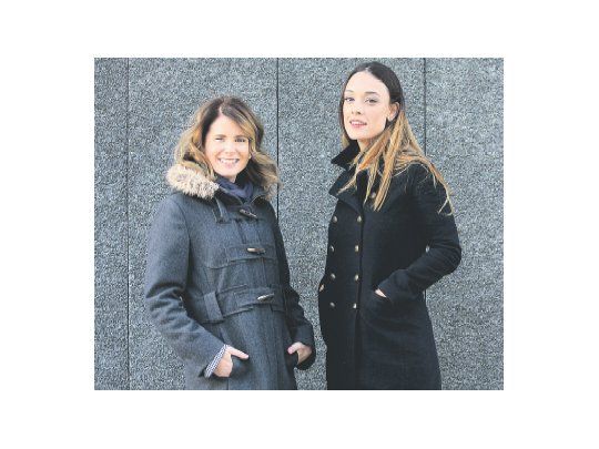 Cecilia Dopazo y Martina Guzmán. Probarse en un género novedoso para ambas, la comedia. Foto: Mariano Fuchila
