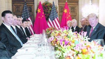 Dúo. Argentina debió hacer equilibrio entre Donald Trump y Xi Jinping durante toda la Cumbre. Es un juego que quizas deba jugar largamente en las próximas décadas.&nbsp;