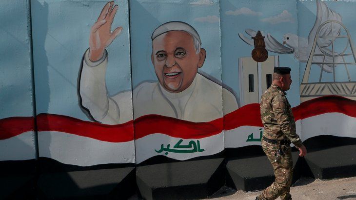 El Papa permanecerá tres días en Irak.
