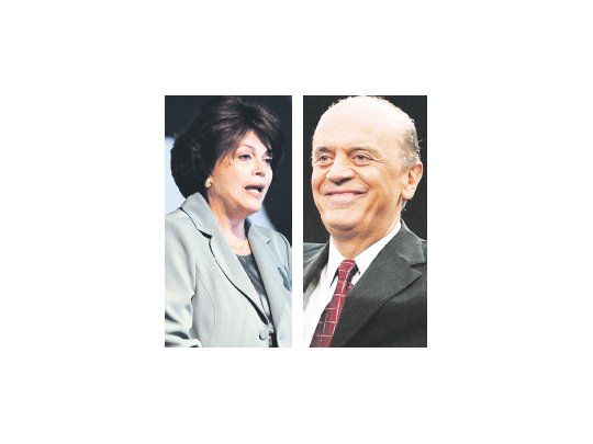 Dilma Rousseff y José Serra, candidatos del oficialismo y la oposición para la elección presidencial brasileña de octubre.
