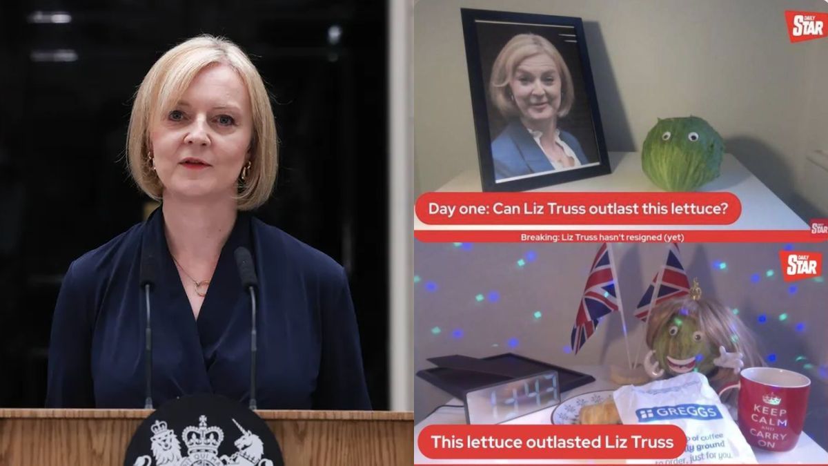 Liz Truss lost an unusual challenge and the image of the vegetable reached Parliament