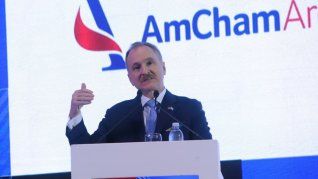 Peter Lamelas, presente en el AmCham Summit. Peter Lamelas, presente en el AmCham Summit.