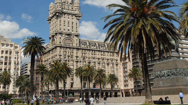 Palacio Salvo en Montevideo, Uruguay