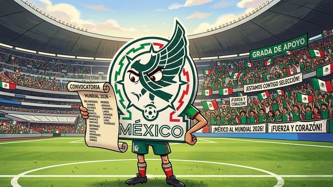 Todo definido para la participación de México en el Mundial 2026.