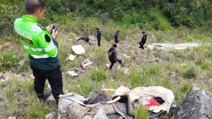 Entre los fallecidos hay dos menores de edad.