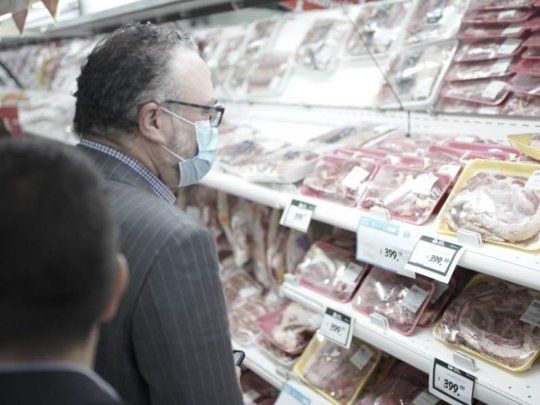 Kulfas en un supermercado de San Juan&nbsp;