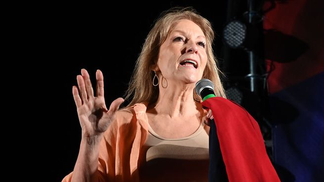Carolina Cosse, precandidata presidencial por el Frente Amplio.