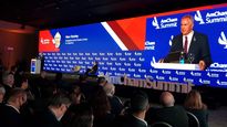 Marc Stanley, embajador de EEUU en Argentina, durante su alocución en Amcham.&nbsp;