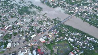 Poza Rica, uno de los tantos municipios de Veracruz afectados.