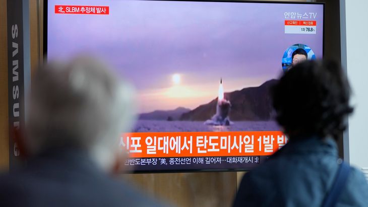 Corea del  Norte probó en las últimas semanas misiles cruceros de largo alcance, una arma lanzada desde un tren y lo que calificó como un misil hipersónico.  