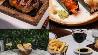 Nueve restaurantes para visitar. 