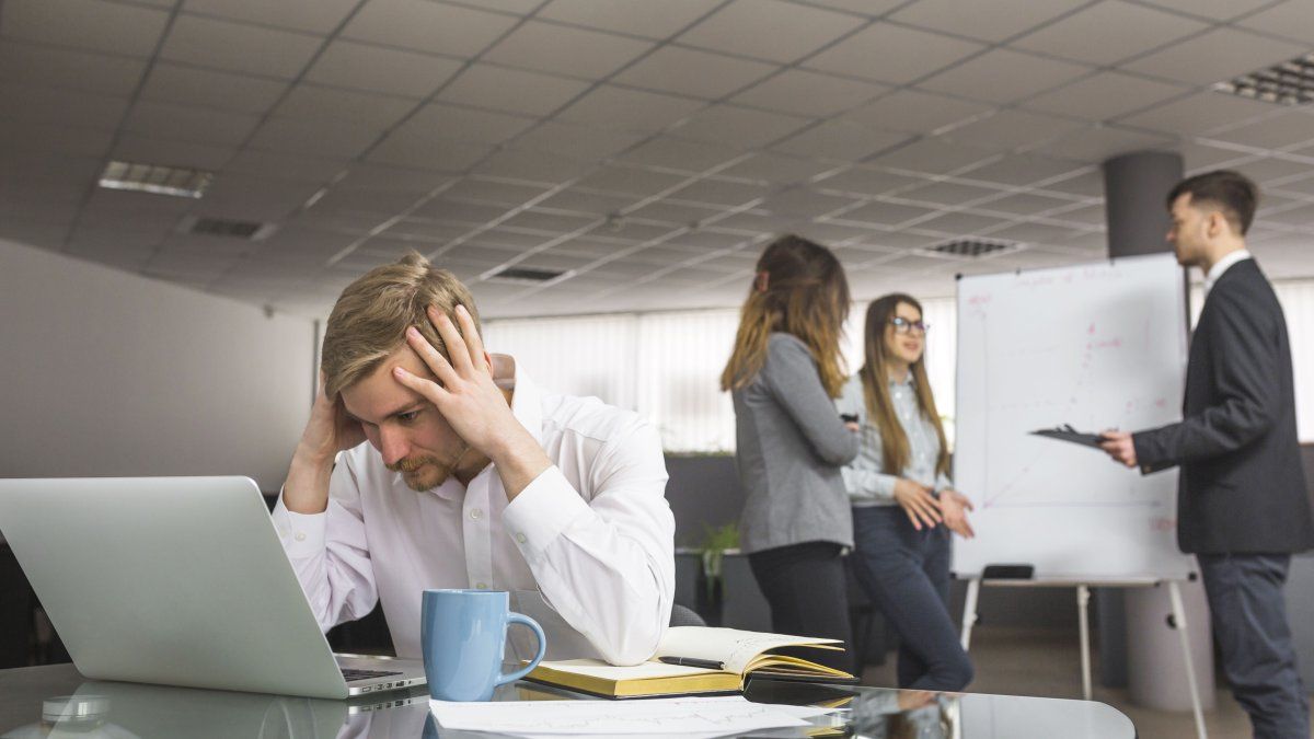 What are the signs of depression that manifest in the workplace?