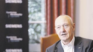 De gira. Roland Busch, presidente y CEO Global de Siemens, recorrió los países de la región e hizo un análisis sobre el mundo y la Argentina.