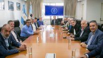 El Gobierno recibió a las cámaras empresarias en el marco de la medida de fuerza que redujo la frecuencia de colectivos.&nbsp;