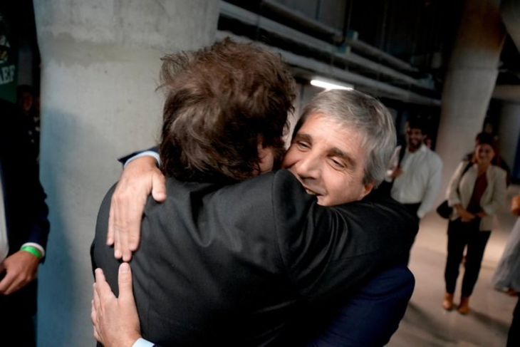 Luis Caputo anunció medidas acordadas junto a Javier Milei. Luis Caputo anunció medidas acordadas junto a Javier Milei. 