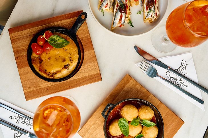 Croque Madame, Avenida Santa Fé 750. Croque Madame, Avenida Santa Fé 750.