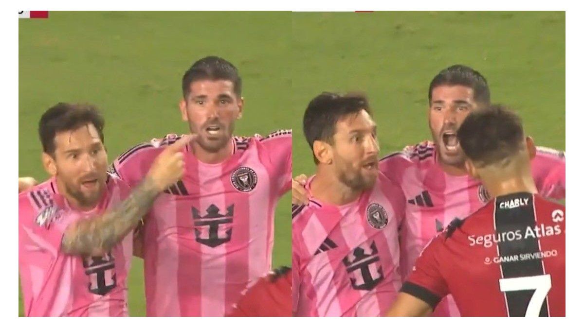 Video: Lionel Messi got out of control and insulted Matías Coccaro after the victory of Inter Miami