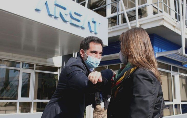 Acuerdo de cooperación entre Arsat y Seguridad