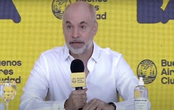 El Jefe de Gobierno porteño, Horacio Rodríguez Larreta, celebró la aparición con vida de M.B..