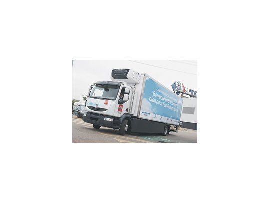 El camión eléctrico de Renault presentado en Francia se destinará al reparto urbano de mercaderías.