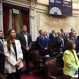 La bancada peronista logró una mayoría especial para una declaración por el aniversario del último Golpe de Estado. La bancada peronista logró una mayoría especial para una declaración por el aniversario del último Golpe de Estado.
