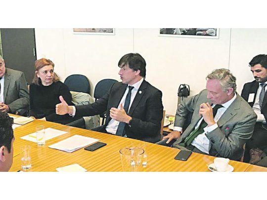 negociaciones. Horacio Reyser, en Bruselas. La decisión sobre el biodiésel lo encontró allí, en el marco de reuniones UE-Mercosur.