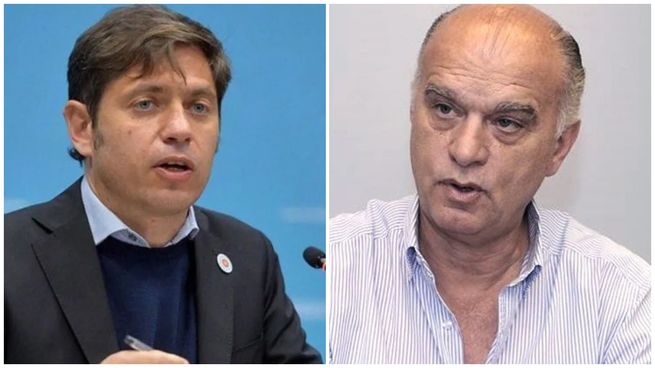 Axel Kicillof y Néstor Grindetti.