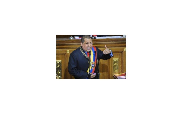 Hugo Chávez.