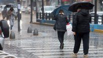 Fuertes lluvia en el AMBA.