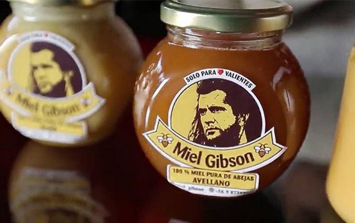 Miel Gibson, un producto furor en Twitter.