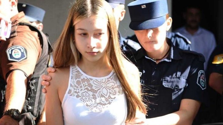 Nahir Galarza fue condenada a prisión perpetua por el asesinato de su novio, Fernando Pastorizzo. Nahir Galarza fue condenada a prisión perpetua por el asesinato de su novio, Fernando Pastorizzo.